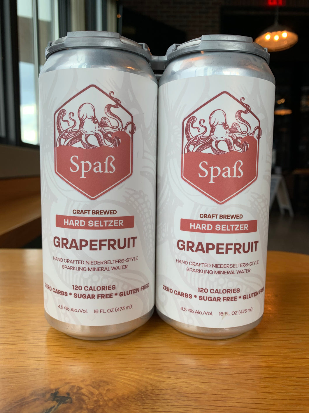 Grapefruit Hard Seltzer - 4 pack