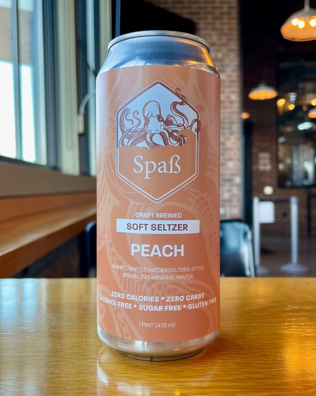 Peach Soft Seltzer - Single Can