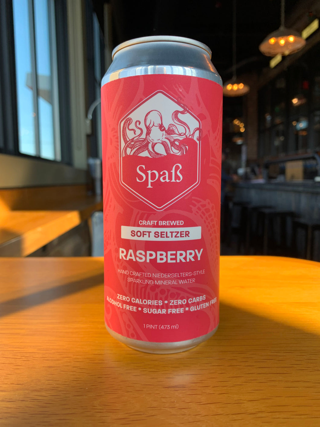 Raspberry Soft Seltzer - Single Can